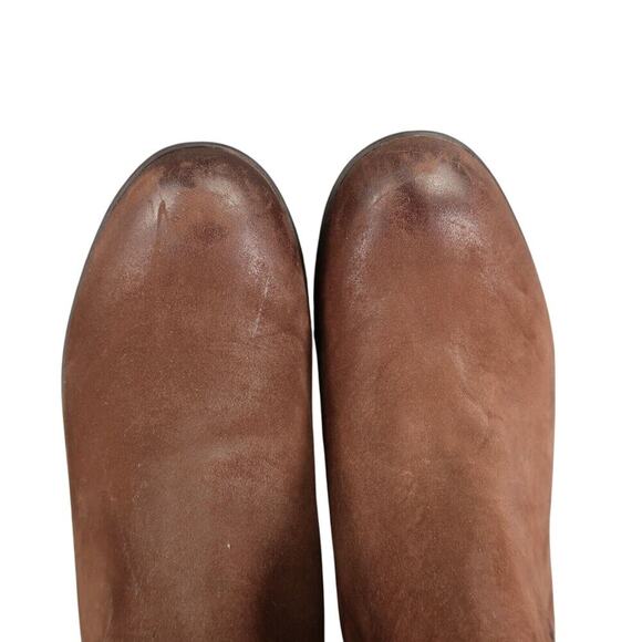 David Tate Shoes Women 6 Bootie Casual Leather Comfort Gore Panel Zip Ankle Boot - Picture 9 of 15